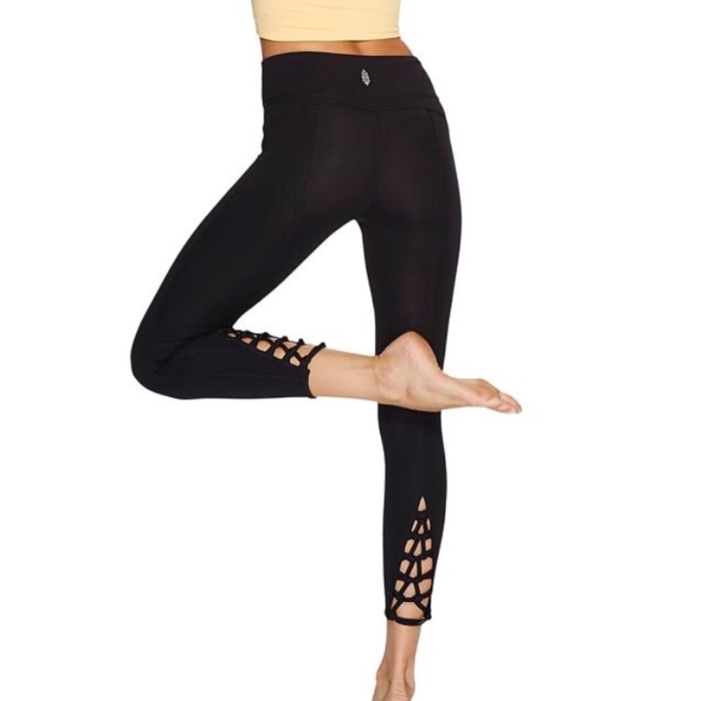 NWT Free People Women’s XS black leggings